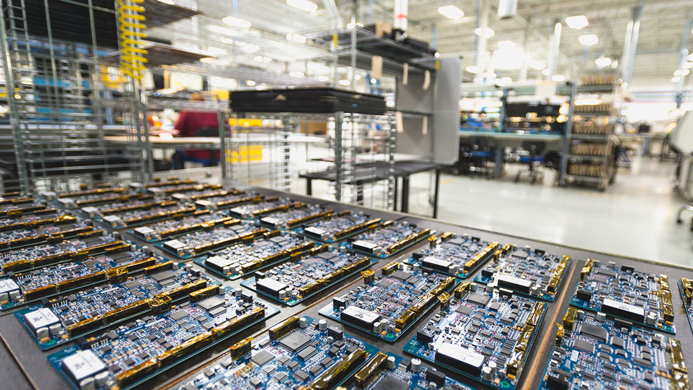 Circuit board production